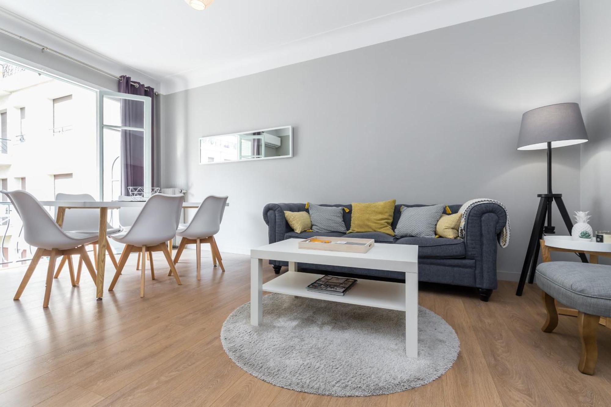 Ultra Central Large 2 Bdr Near Massena Square Nice Luaran gambar